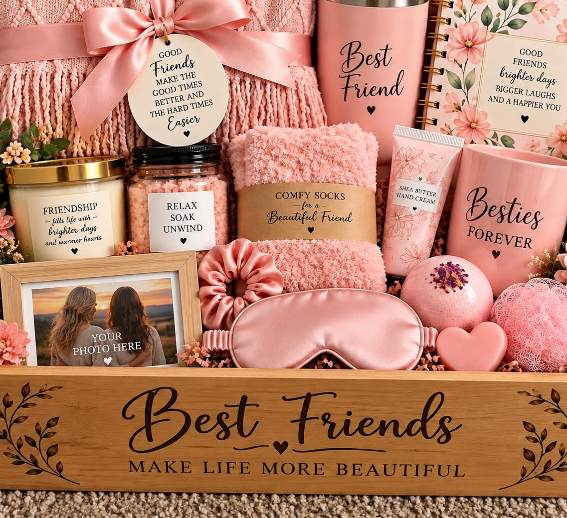 Personalized Best Friend Gift Basket