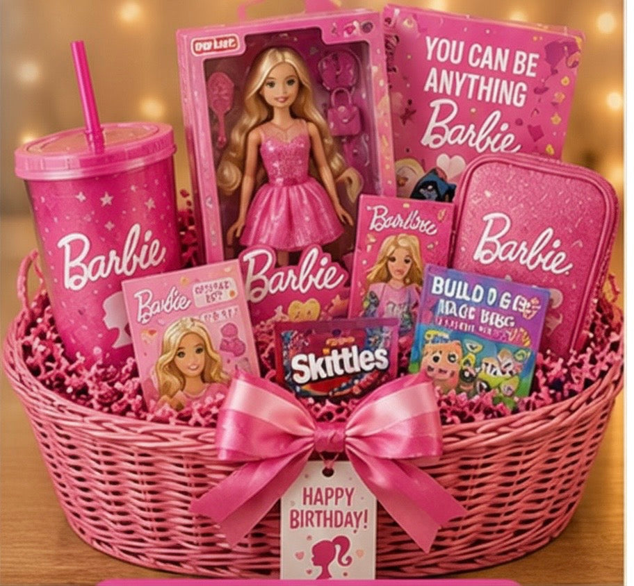 Barbie Birthday Sparkle Basket