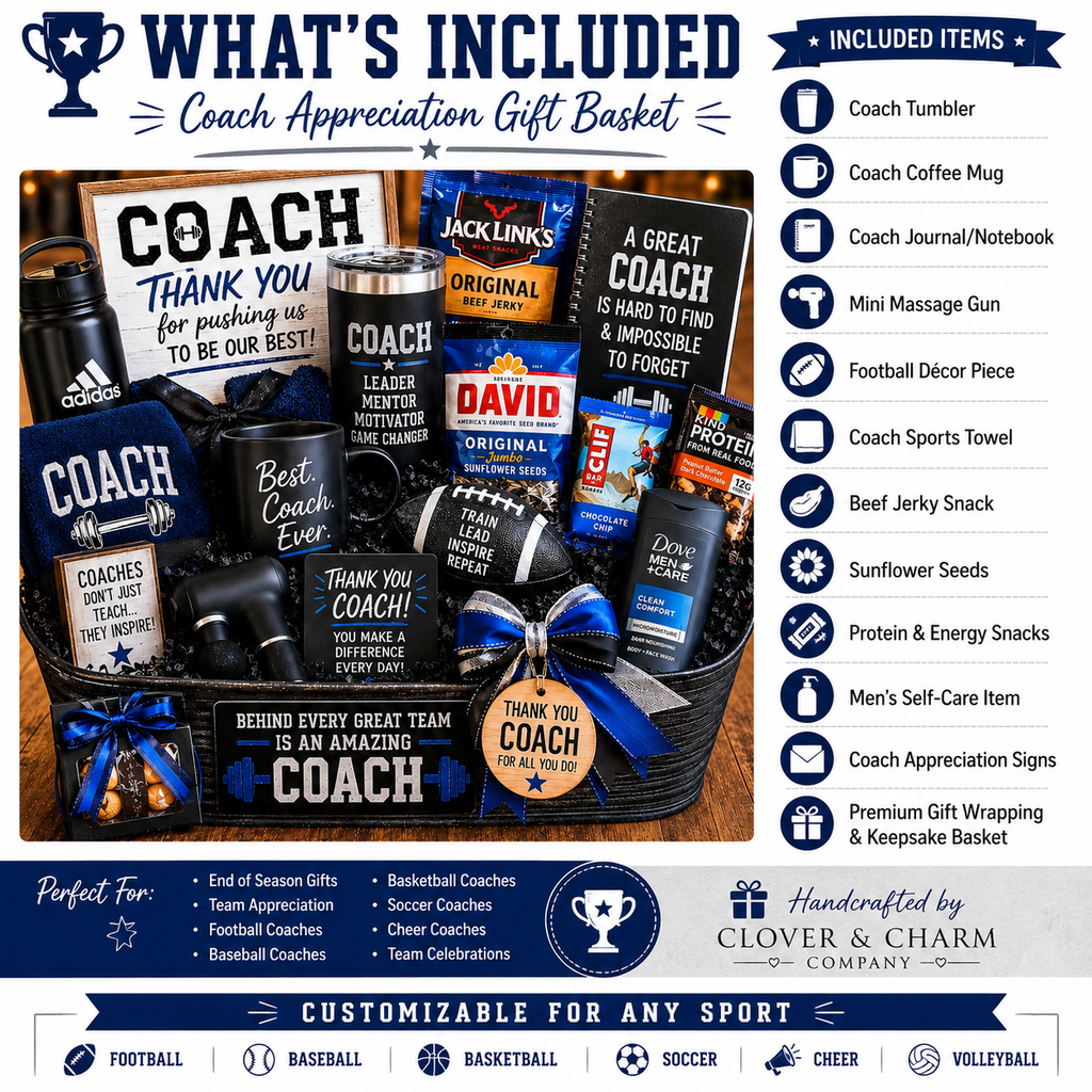 Coach Appreciation Gift Basket