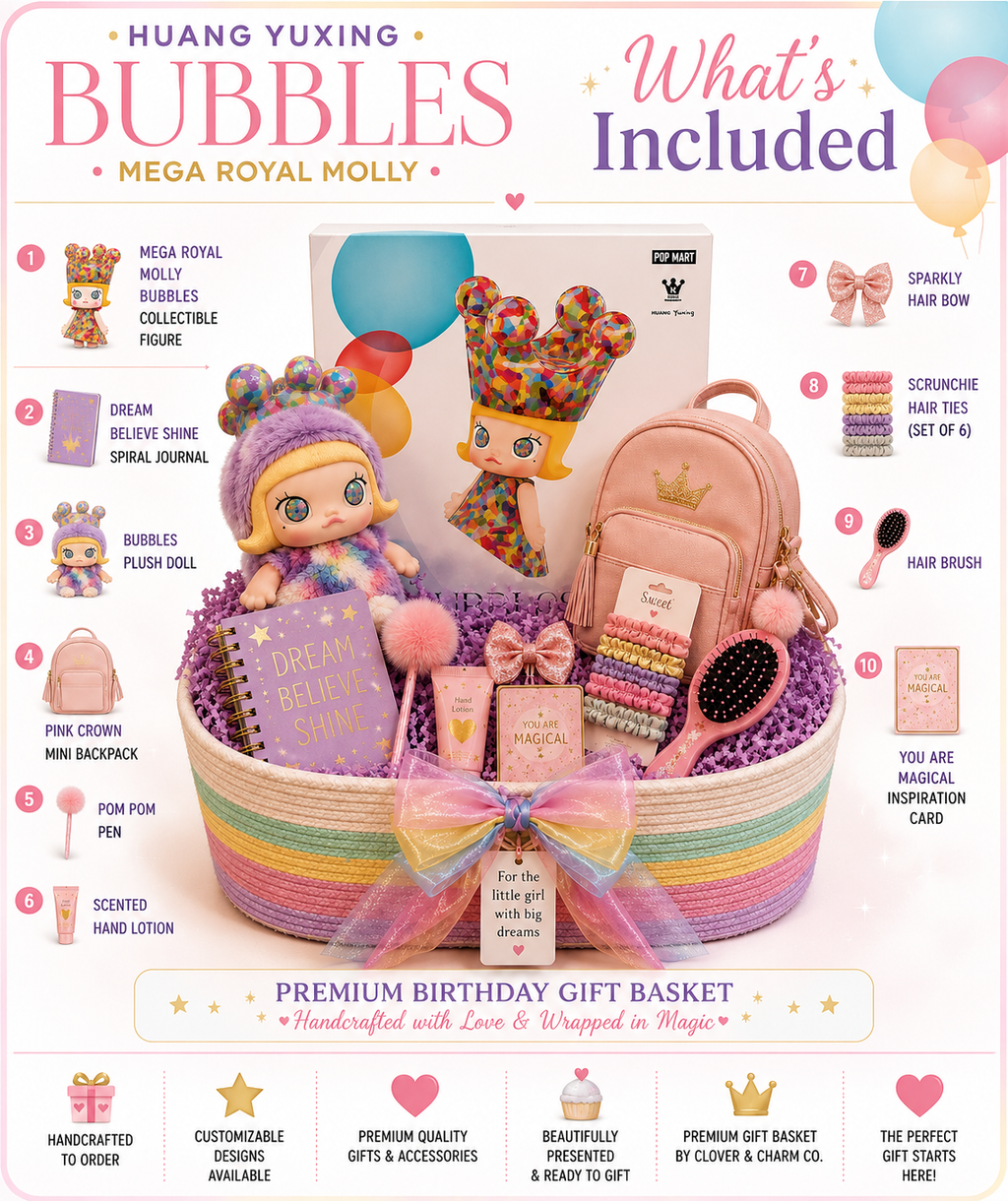 Mega Royal Molly Bubbles Basket