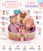 Mega Royal Molly Bubbles Basket